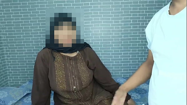 Poor Muslim Hijab girl fucked by porn video producer for money, outdoor garden sex in Hindi