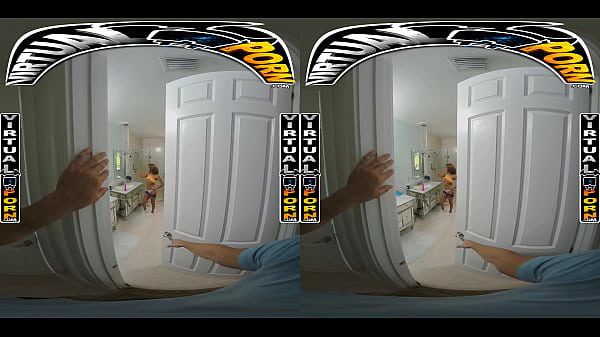 VIRTUAL PORN – Your Stepsis Babi Star Sees You Staring And Decides To Ride Your Cock For Her Audience