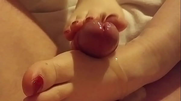 Footjob cumshot no6