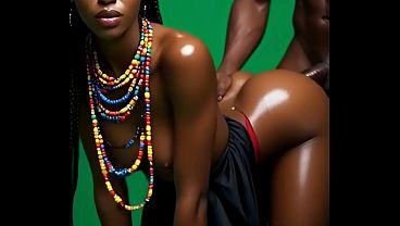 African tribal women gets bbc