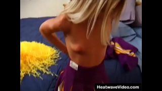 Cheerleader Diaries #1 – Allysin Chaynes – The gorgeous young cutie strips down to her panties