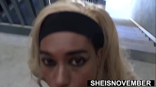 I’m Giving Step Brother Kneeling Cum Swallow After Offering A Blowjob Then Eating His Cumshot Ejaculation With Big Tits Cleavage Outdoor Cute Blonde Ebony Step Sister Sheisnovember Mouth Suck Penis, Intense Eye Contact Fauxcest By Msnovember