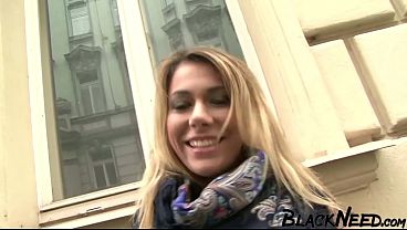 Eastern European Amateur Is Getting Her Ass Fucked In A Gangbang
